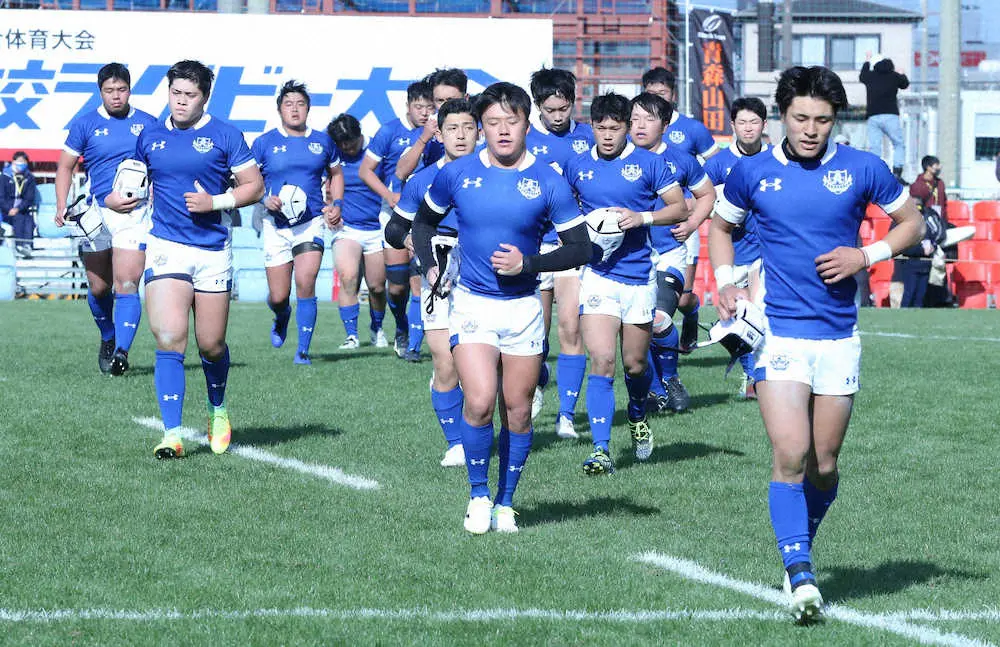 【画像・写真】朝明　2大会ぶりの花園1勝ならず　涙の松山主将「人生最後のラグビーだったのに悔しい」