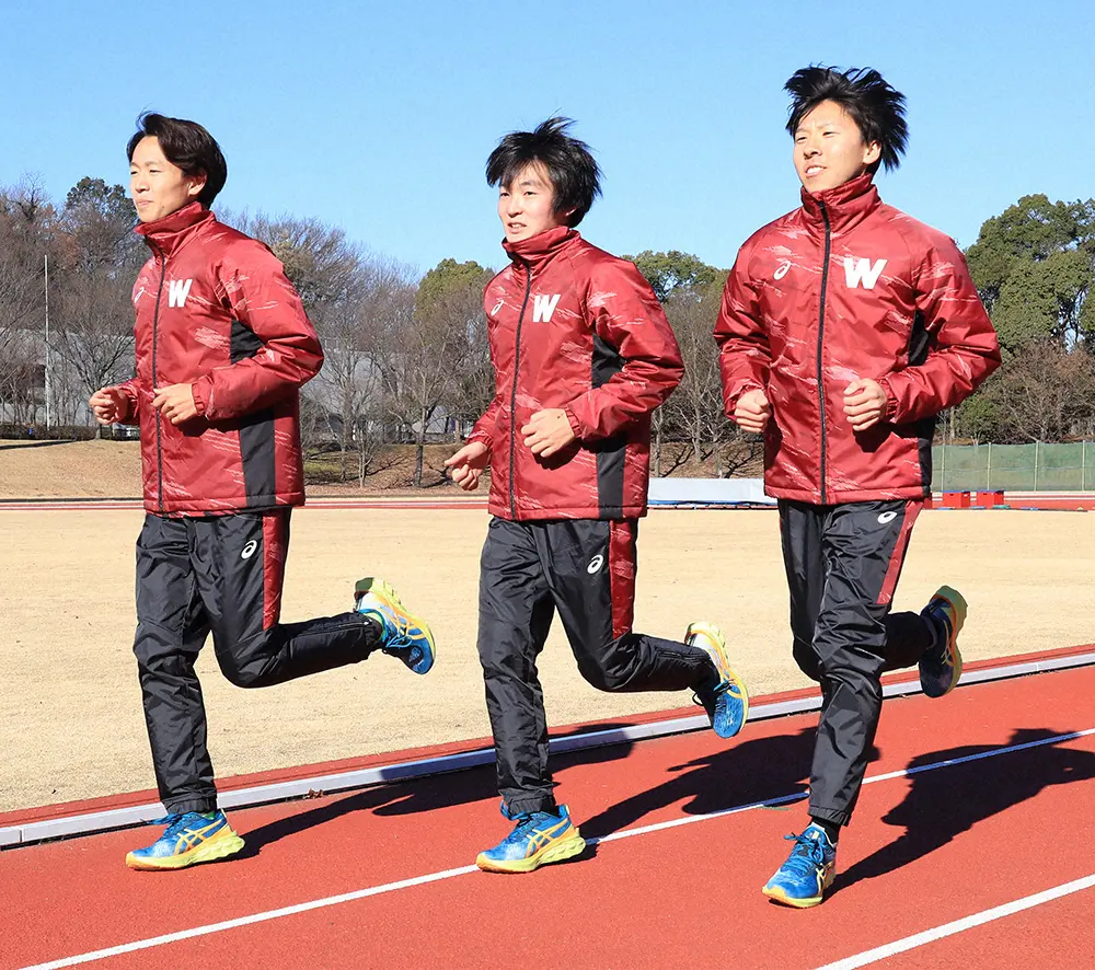 【画像・写真】早大、27分台トリオの太田は3区、中谷と井川は補欠　箱根駅伝区間エントリー