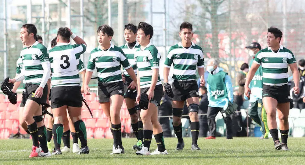 【画像・写真】専大玉名　選抜Vの東福岡に完敗もスクラムに手応え　FW生かすラグビーで下級生に夢つなぐ