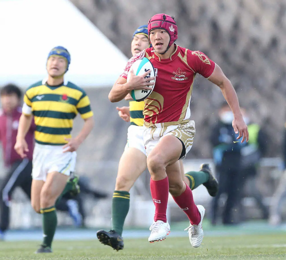 【画像・写真】流通経大柏　11トライ圧勝、関東大会で苦杯の国学院栃木と3回戦　リベンジ誓う土屋主将