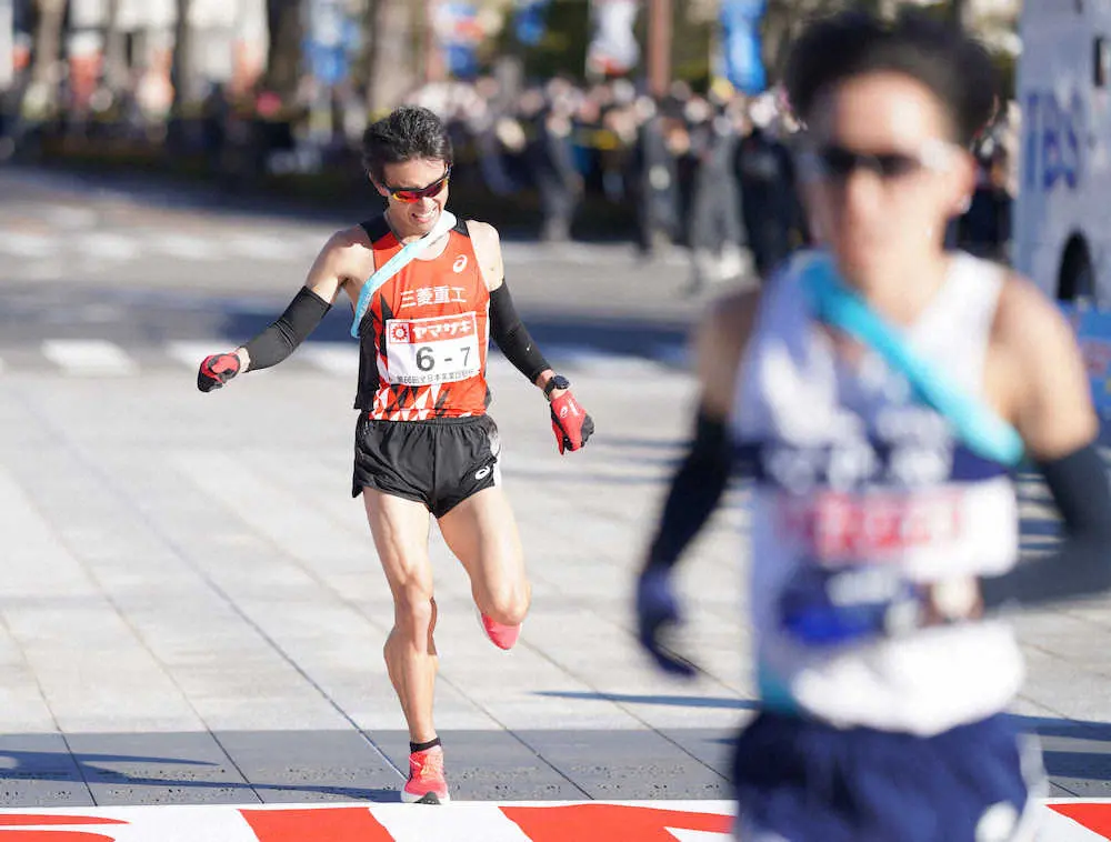 【画像・写真】【ニューイヤー駅伝】三菱重工　4位入賞！3区・林田が奪首、5区までトップ死守も終盤力尽きる