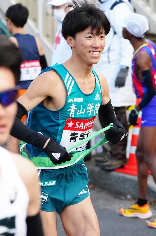 【画像・写真】【箱根駅伝2区】青学大・近藤「自分の中で合格点」役目果たす区間7位