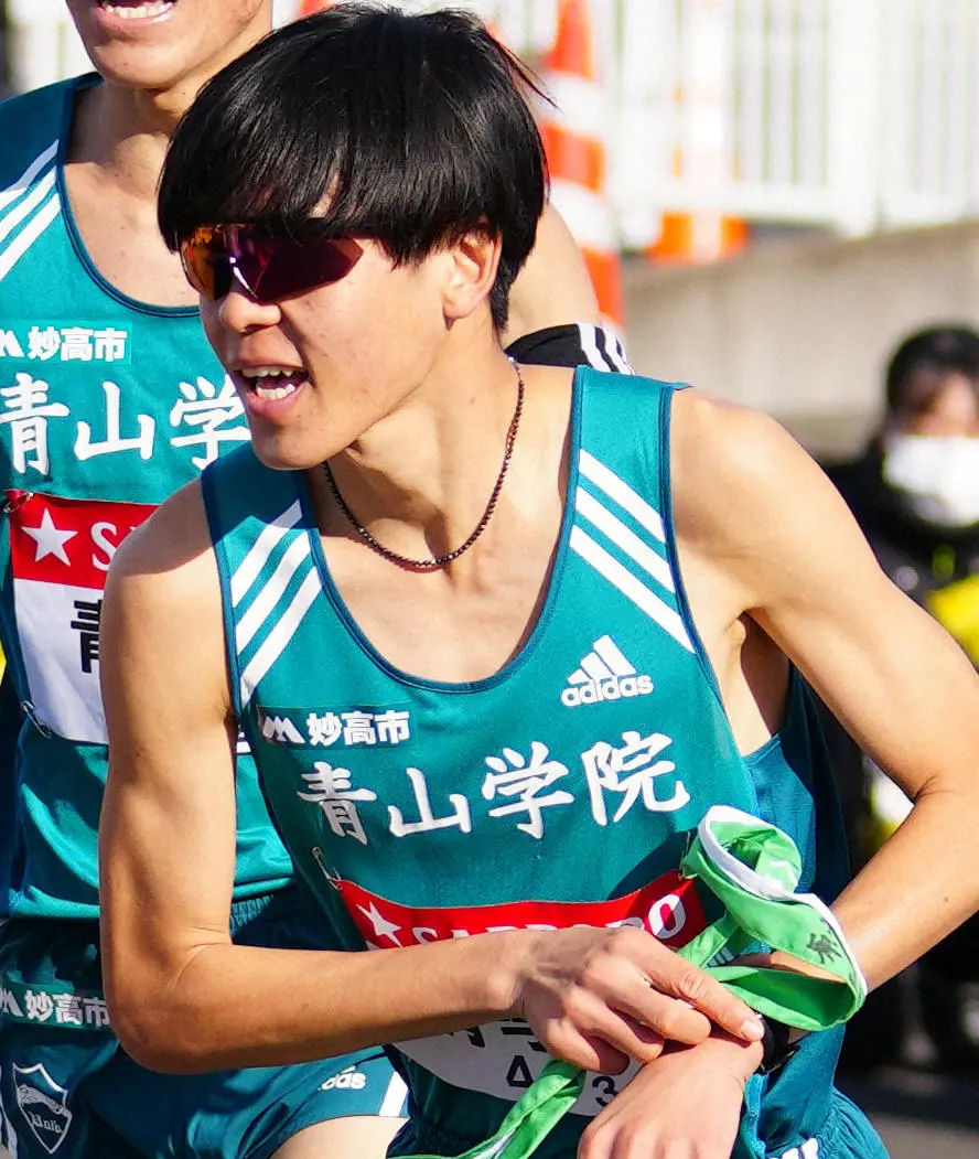 【画像・写真】【箱根駅伝3区】青学大・太田がトップでタスキリレー、次いで東京国際大、帝京大、国学院大、駒大