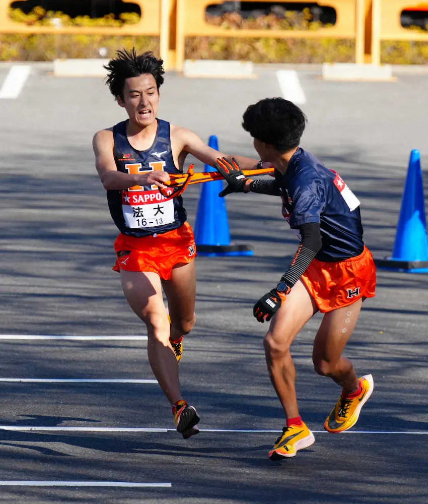 【画像・写真】【箱根駅伝】法大、往路13位もシードまで22秒差　4区・河田「復路もみんないい状態」