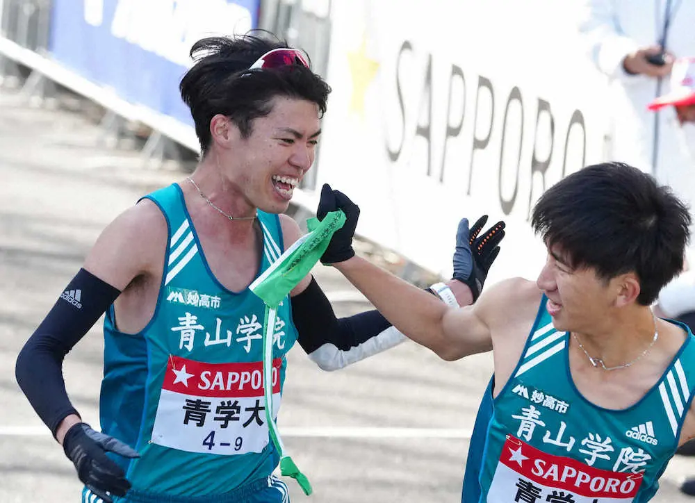 【画像・写真】【箱根駅伝】圧巻Vの青学大　選手喜びの声　復路は2人が区間新　記録づくめの完勝