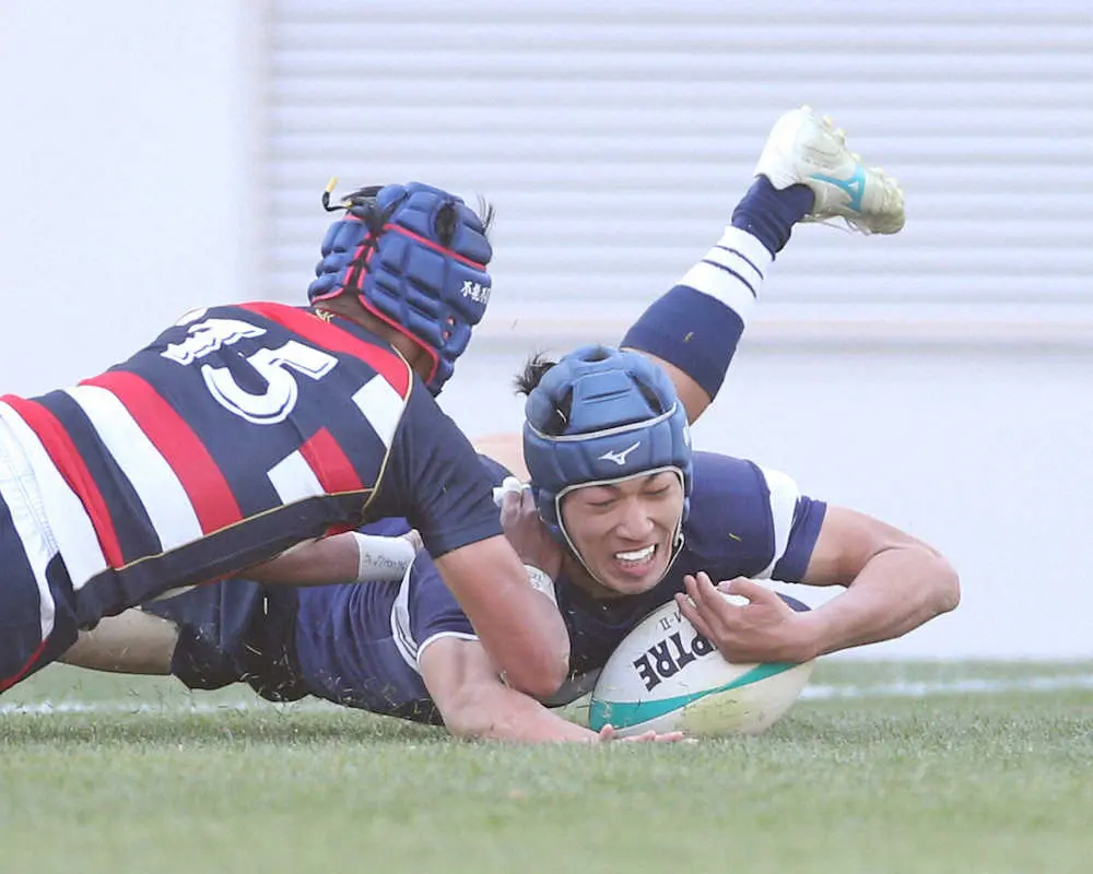 【画像・写真】桐蔭学園　7大会連続4強！WTB原がハットトリック　3連覇へあと2勝
