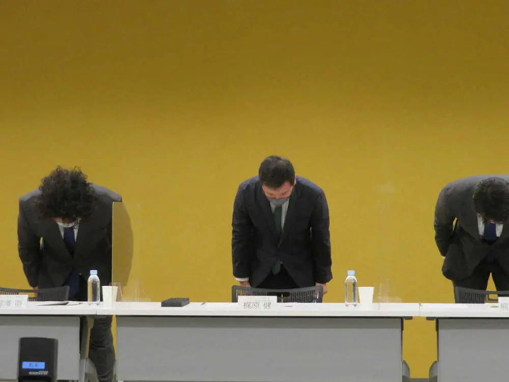 【画像・写真】東葛が謝罪会見　廃部検討も1・8開幕戦出場へ　ラグビーリーグワン