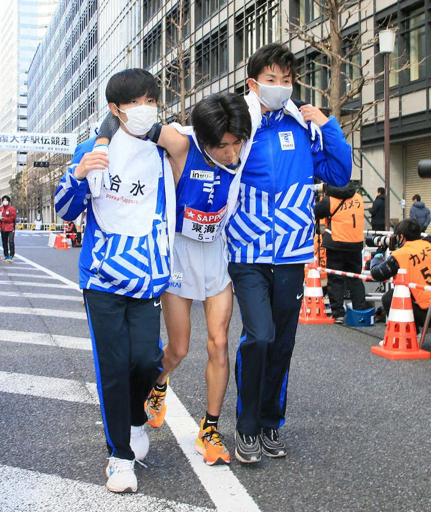 【画像・写真】【箱根駅伝】東海大11位　総合優勝からわずか3年でシード陥落　10区・吉冨が低血糖で大失速