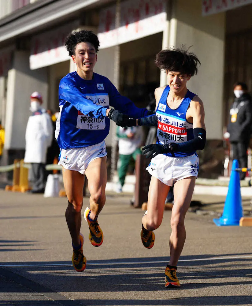 【画像・写真】【箱根駅伝】神奈川大　往路も総合順位も12位、6区・横沢は「後悔なく走れた」