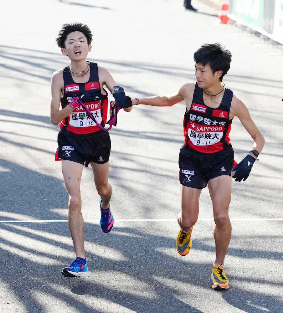 【画像・写真】【箱根駅伝】国学院大8位　平林が9区で5人抜き「やるだけやった」区間歴代4位の好記録