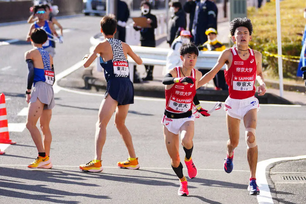 【画像・写真】【箱根駅伝】帝京大9位　往路2位から失速の復路17位…中野監督「負けたのは本当に悔しい」