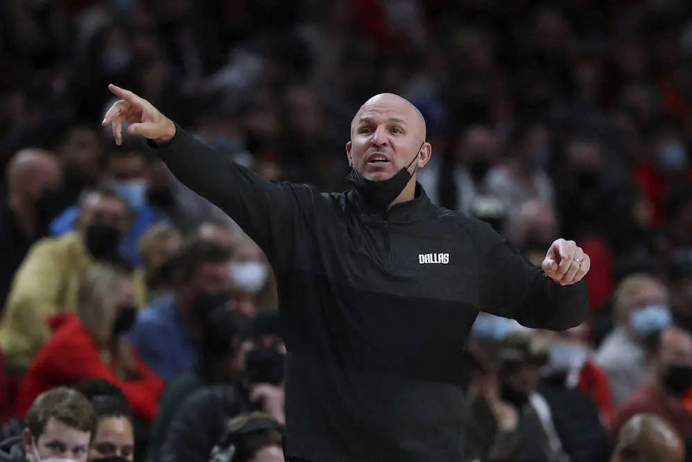 【画像・写真】マーベリクスのキッド監督が離脱　コロナ感染防止規定の対象　NBA監督としては13人目