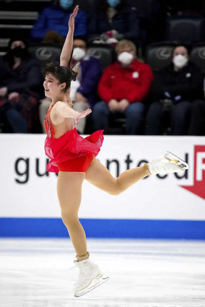 【画像・写真】フィギュア女子の米代表候補が五輪選考会で陽性反応　V候補のリュウがフリーに出場できず
