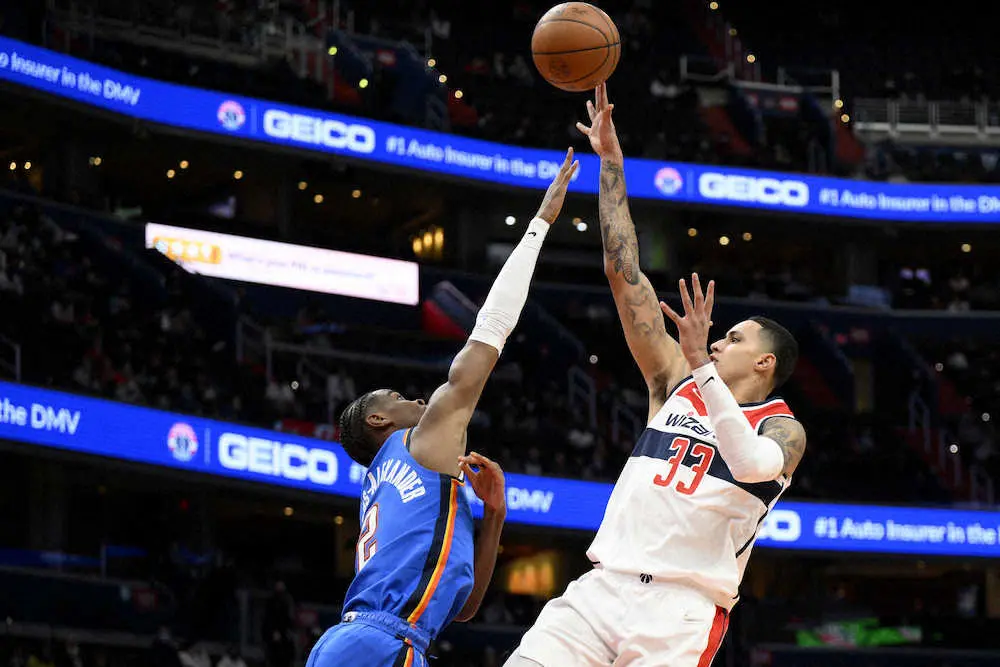 【画像・写真】今季2試合目の八村は15分で7得点　ビールは再びプロトコルも接戦でサンダーに競り勝つ