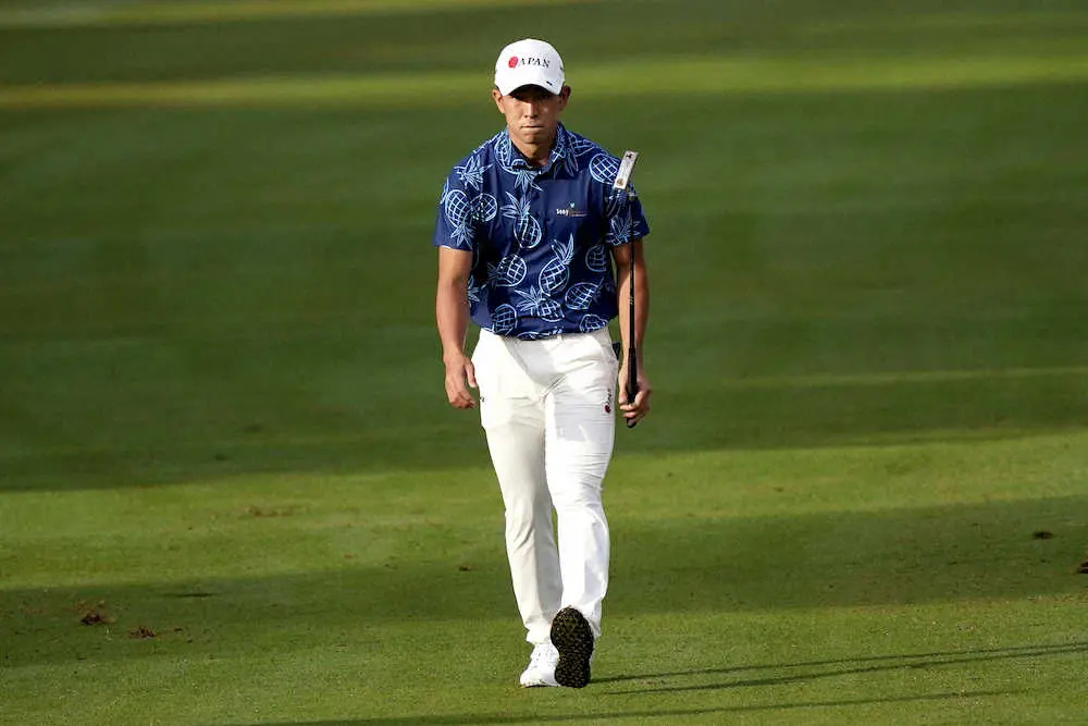 【画像・写真】アマチュア中島啓太は64の猛チャージで予選通過確実　米男子ゴルフ　ソニー・オープン
