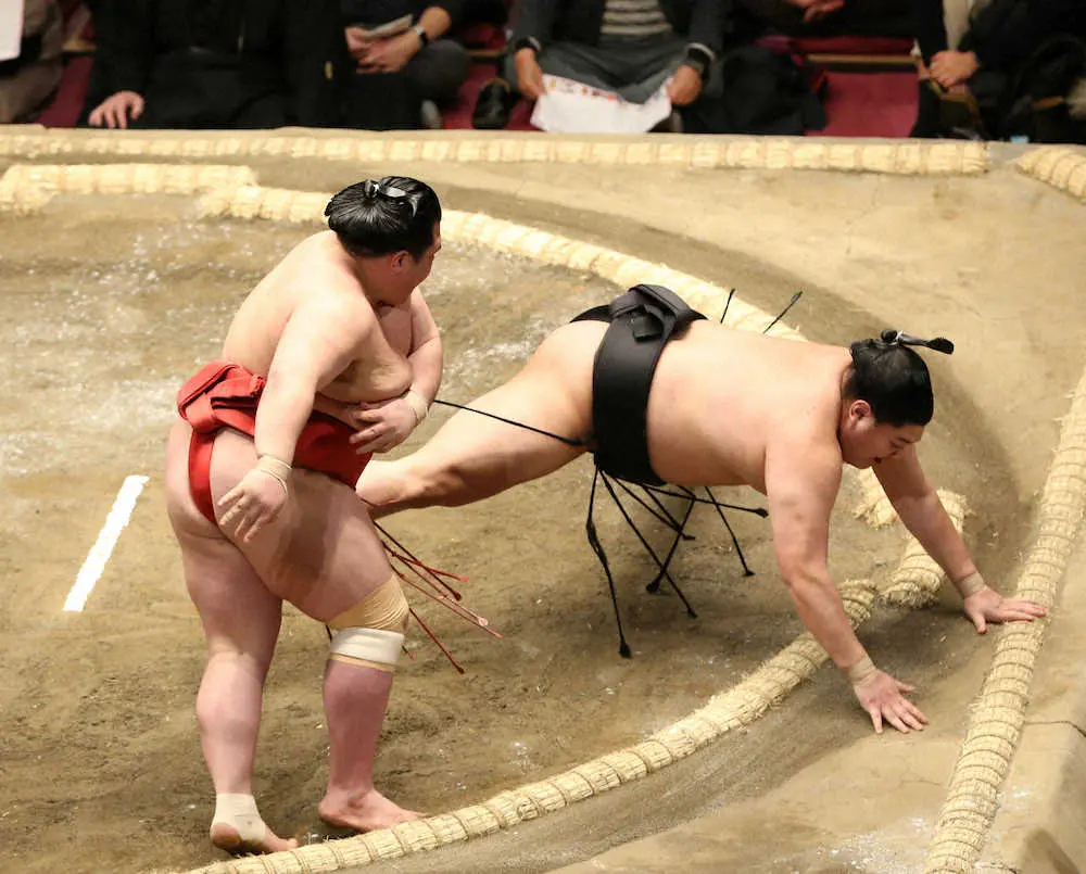 【画像・写真】【玉ノ井親方　視点】連勝ストップの阿炎　足出なかったが状態悪くない