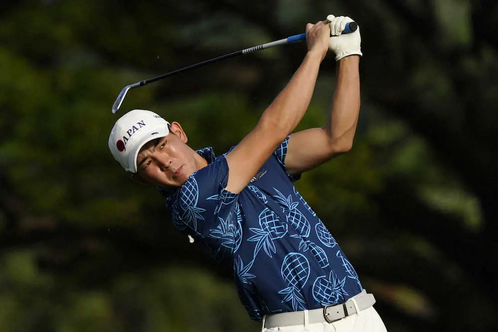 アマチュア中島啓太は72とスコアを落とし暫定38位 米男子ゴルフ ソニー オープン スポニチ Sponichi Annex スポーツ