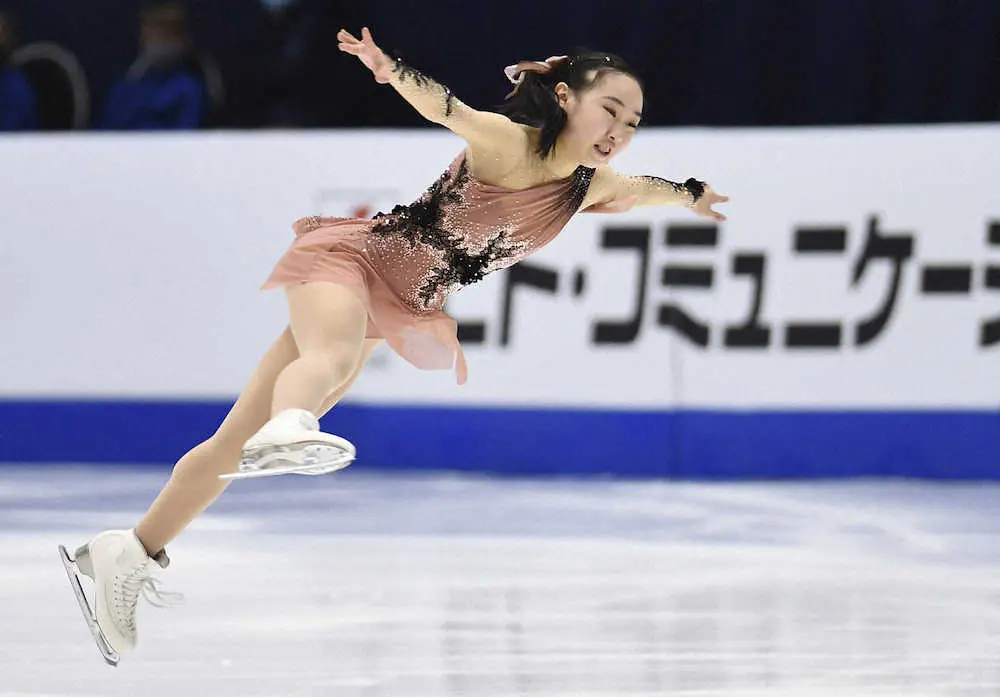 【画像・写真】松生理乃「フリーでは何としてでもノーミスを」初四大陸は8位スタート