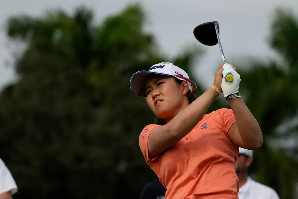 【画像・写真】畑岡奈紗は連日の71　伸ばし切れず17位「バーディーチャンスの少ない一日だった」米女子ゴルフ開幕戦