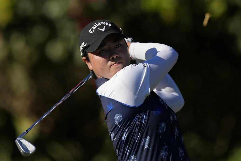 【画像・写真】笹生　納得の3位フィニッシュ 2週連続のトップ10「ほぼ自分のプレーに集中という感じ」