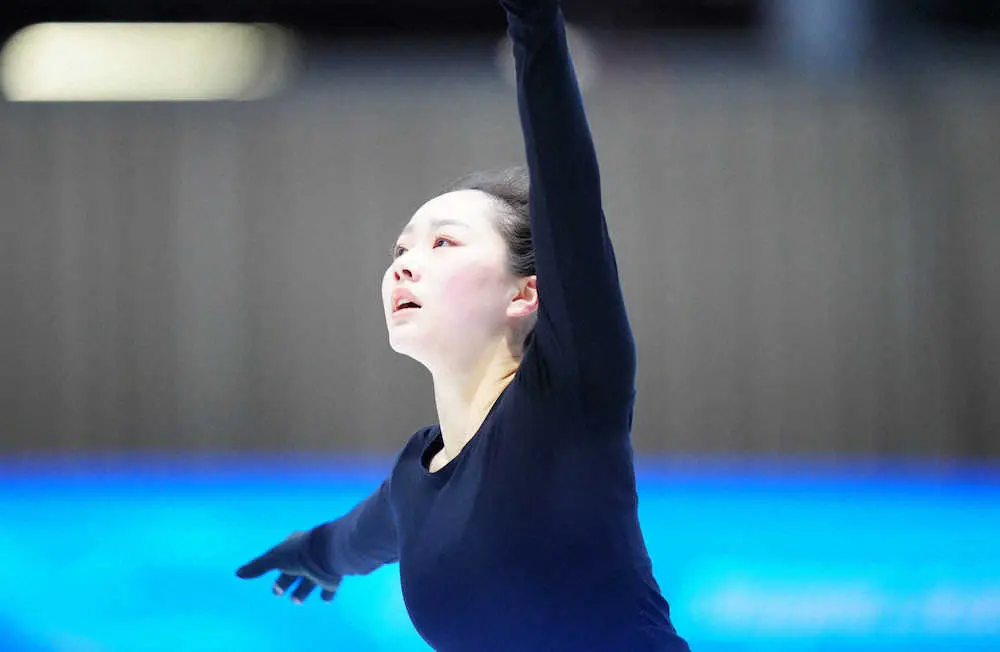 【画像・写真】坂本花織、樋口新葉が練習リンクで初調整　北京五輪