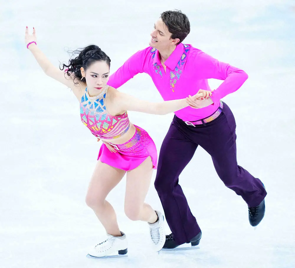 【画像・写真】フィギュア団体戦　小松原組がアイスダンスRDで66・54点　2種目終えて日本4位