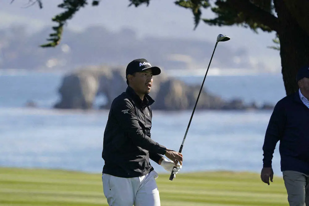 【画像・写真】小平は通算7アンダーで33位　AT&Tペブルビーチ・プロアマ