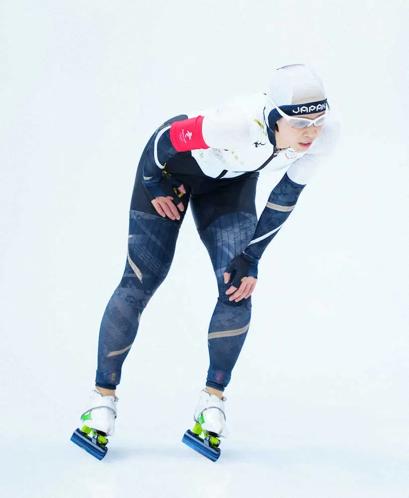 ＜北京五輪・スピードスケート＞女子1500メートル、レースを終えた高木菜那（撮影・小海途　良幹）