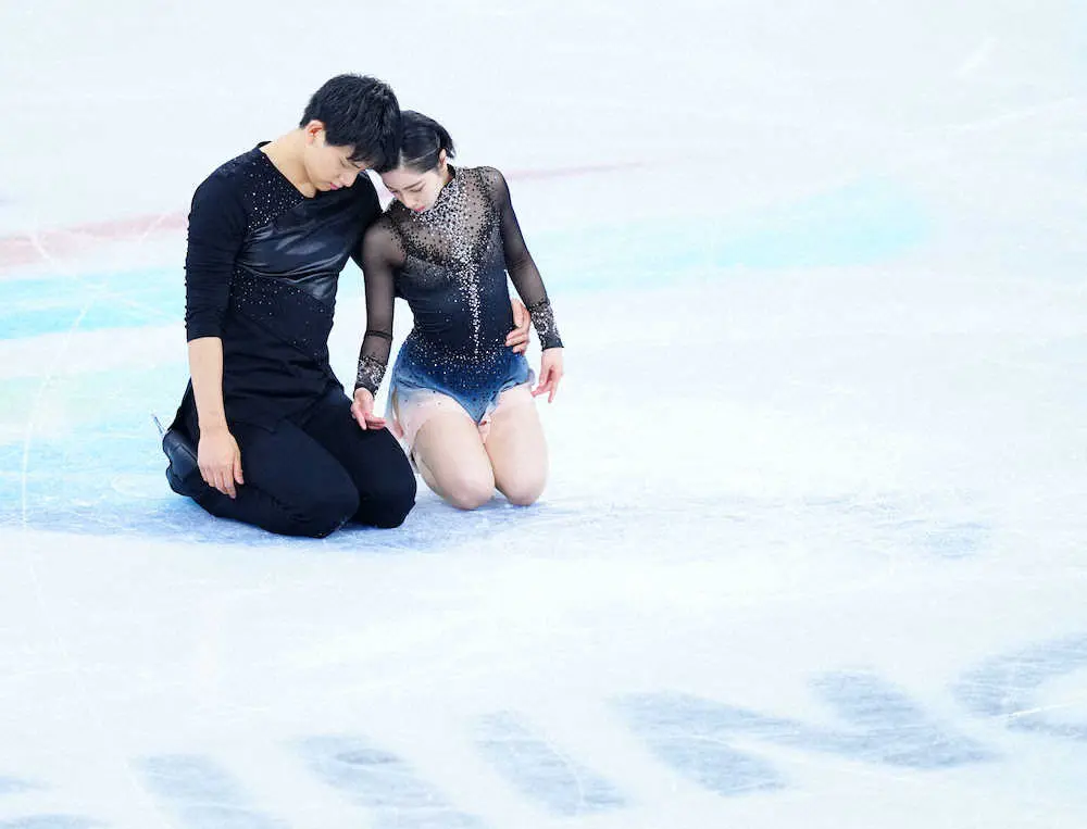 【画像・写真】フィギュア団体銅貢献“りくりゅう”三浦の転機は中学時代…恩師の提案でシングルからペアに転向