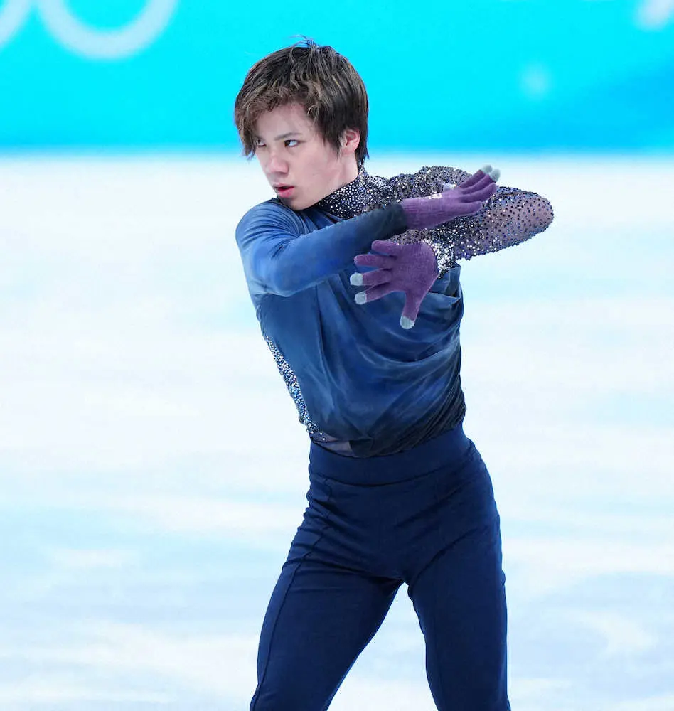 【画像・写真】宇野昌磨、団体戦の勢いを力に　SP午後1時25分頃登場