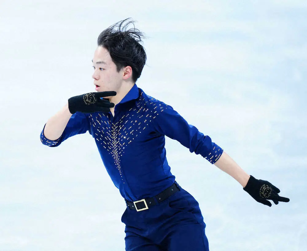 【画像・写真】鍵山優真、メダリストとして出陣　SP午後2時4分頃登場