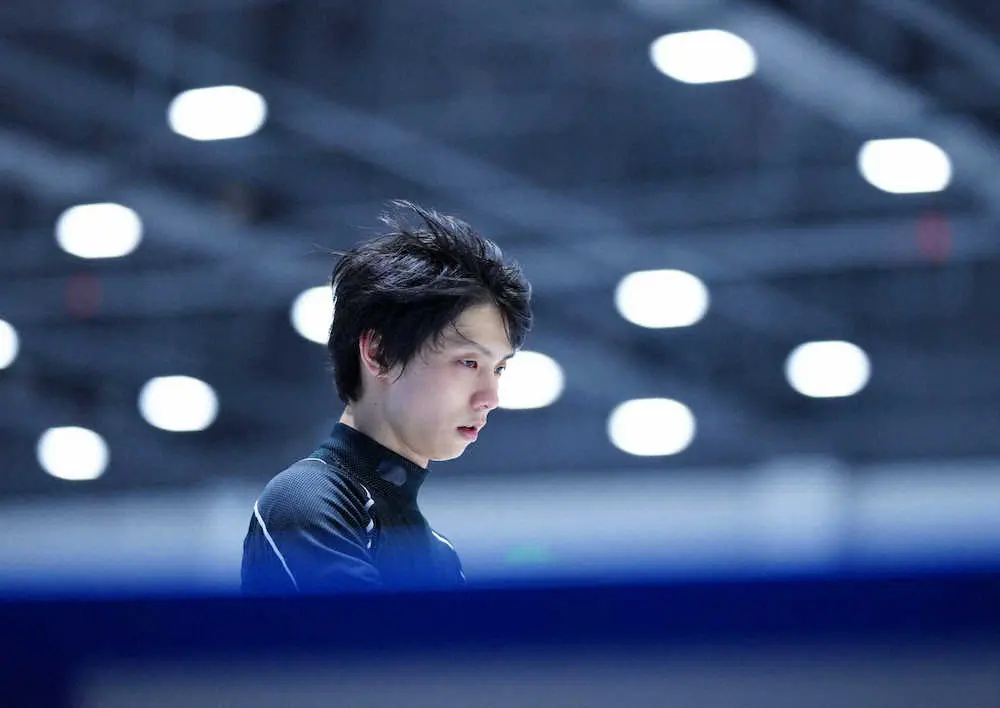【画像・写真】羽生結弦、10日フリーは全日本からジャンプ基礎点4点アップ　3回転半―3回転ループ投入予定