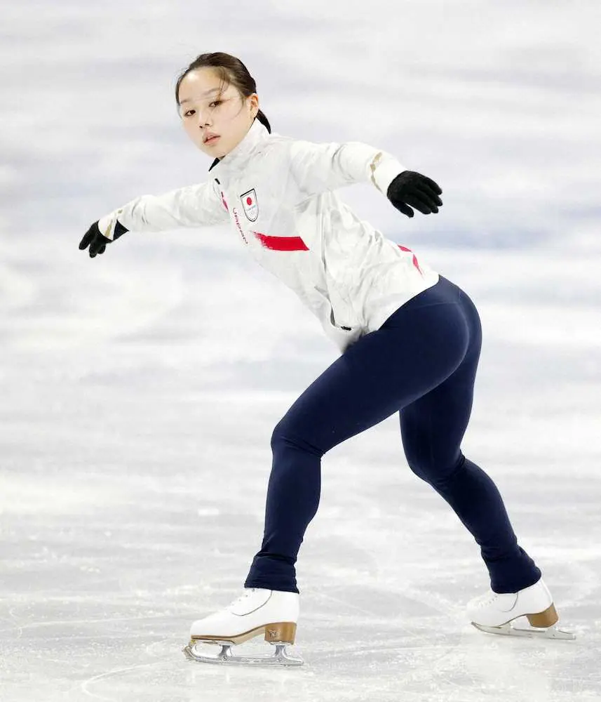 【画像・写真】坂本＆新葉が2部練習で入念チェック　女子15日SP、17日フリー