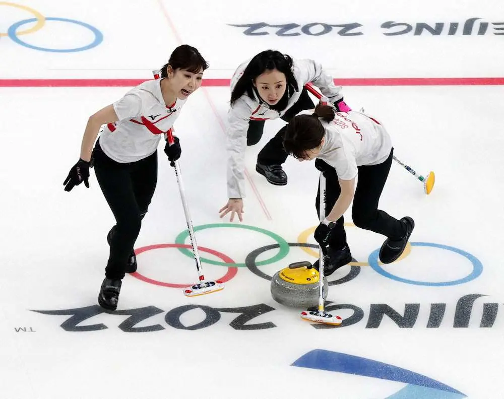 【画像・写真】カー娘、初戦は黒星発進　平昌金のスウェーデンに逆転負け