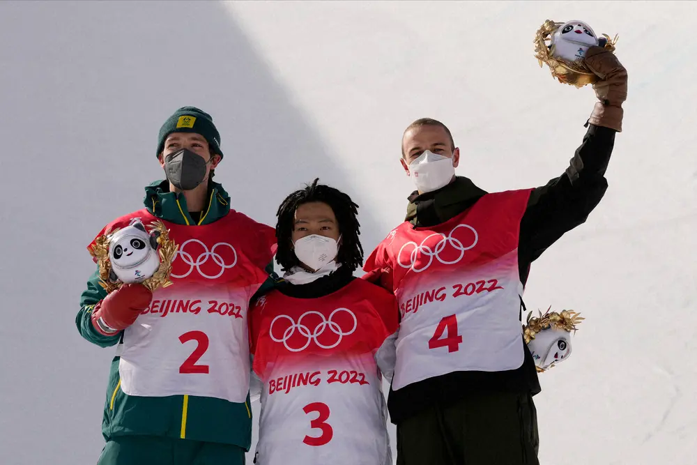 【画像・写真】平野歩夢　心の強さ、ホワイトからのバトン継承に中井孝治氏も感極まり涙「歩夢に金メダルを…」