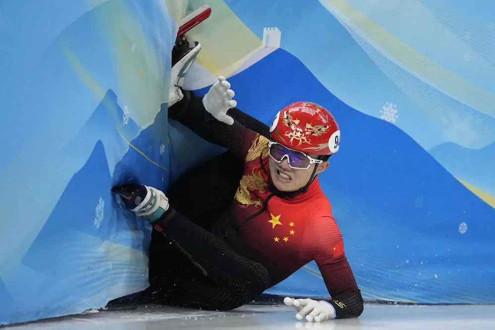 【画像・写真】日本、決勝に届かず…ショートトラック男子5000メートルリレー　準決勝で1組3位となり、順位決定戦へ