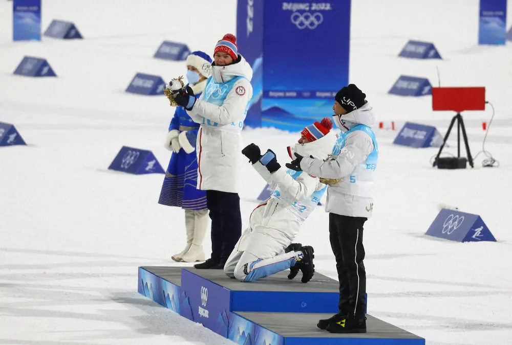 【画像・写真】渡部暁斗　コース間違えたリーベルは「行く気ないって感じた」　レース展開恵まれず「最後は執念でした」