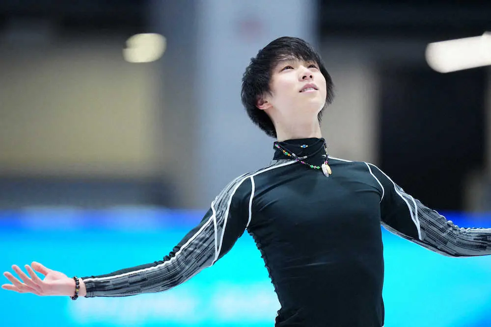 【画像・写真】羽生結弦、中国で思い込めた「オペラ座の怪人」　2月15日練習ドキュメント
