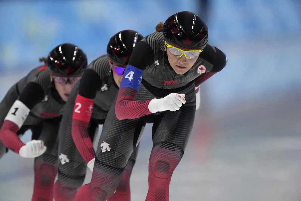 【画像・写真】カナダ　五輪新で初優勝「これが現実なのか、今も考えている」