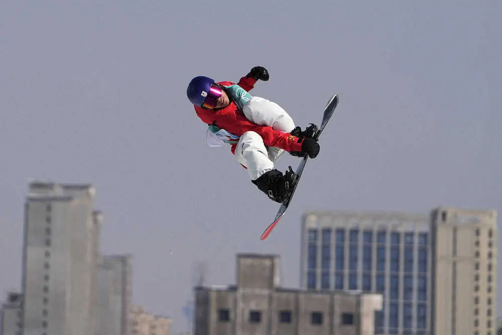 【画像・写真】大塚、大技決めた最高点95.00　9位で入賞逃すも「攻めた結果」初五輪でビッグインパクト