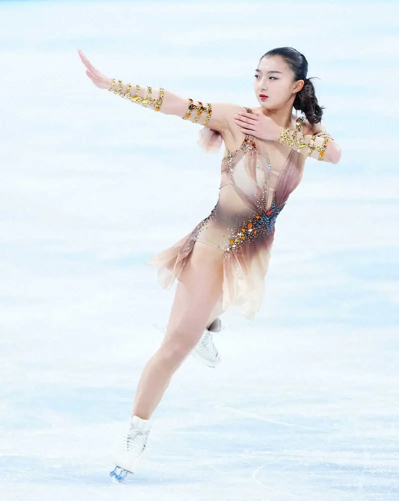 【画像・写真】坂本花織　あす17日フリーは午後10時33分から演技披露　SPで3位発進