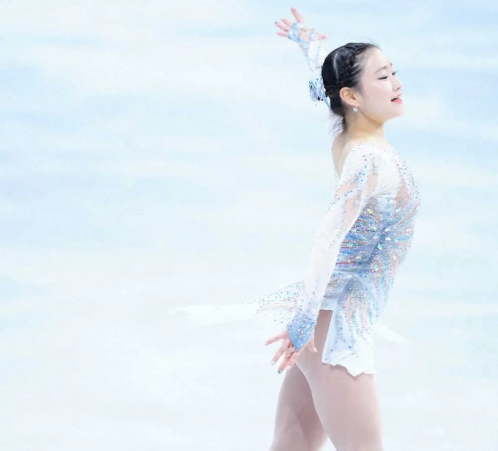 【画像・写真】河辺愛菜　SP転倒のトリプルアクセル修正に着手　あす17日フリー午後8時32分から演技披露