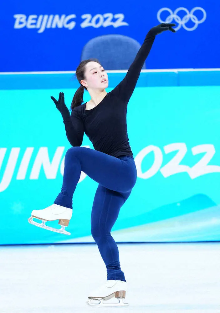 【画像・写真】樋口新葉「全部出し切りたい」　五輪版「ライオンキング」へ3回転半着氷