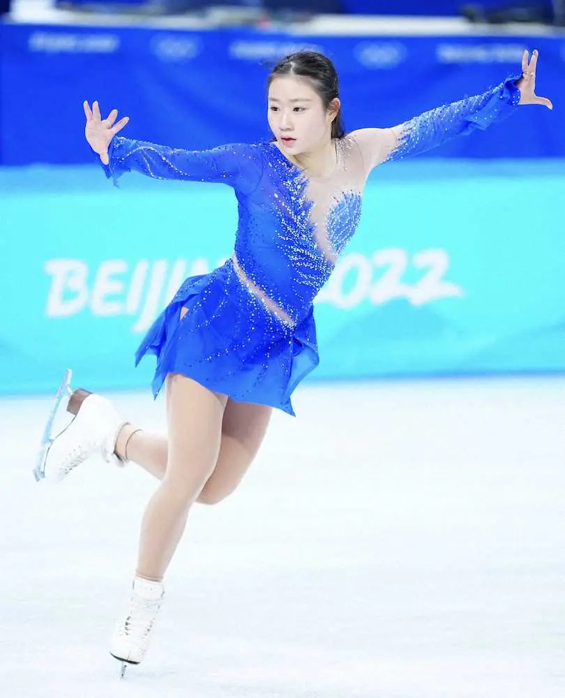 【画像・写真】河辺23位　2度転倒「今までで一番悔しい試合」初の夢舞台は「楽しかったけど、怖かった」