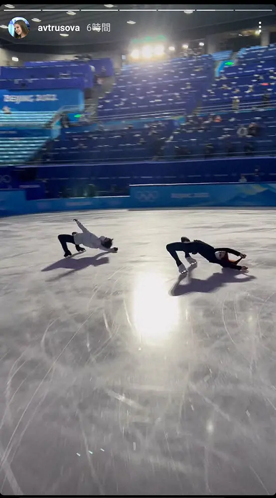 【画像・写真】トルソワ公式インスタグラム（＠avtrusova）から