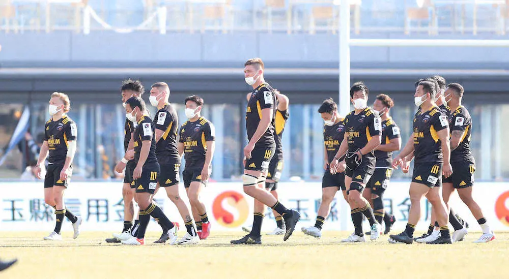 【画像・写真】東京SG、序盤2トライも流れ引き戻せず…主将の中村亮「相手が素晴らしいラグビーした」