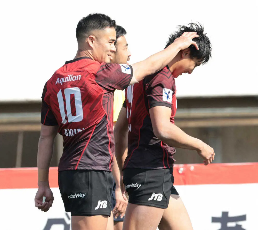 【画像・写真】横浜5勝目　田村のキックで主導権　松井2トライも「修正したい」