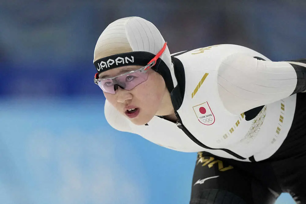 スピードスケートの女子5000メートルに出場した堀川桃香（AP）