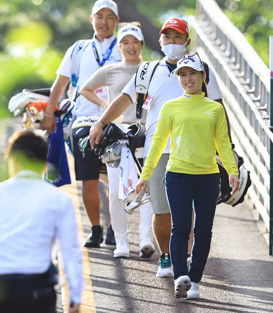 【画像・写真】西村優菜　弾道測定器を購入し、100ヤード以内の正確性に磨き　「複数回優勝を」