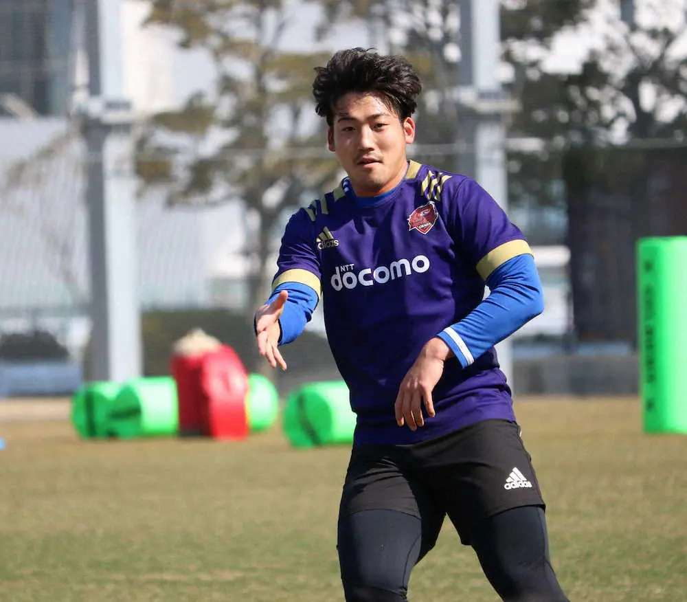 【画像・写真】大阪ルーキーWTB石川貴大が公式戦初出場初先発「自分の武器はフィジカル」5日埼玉戦
